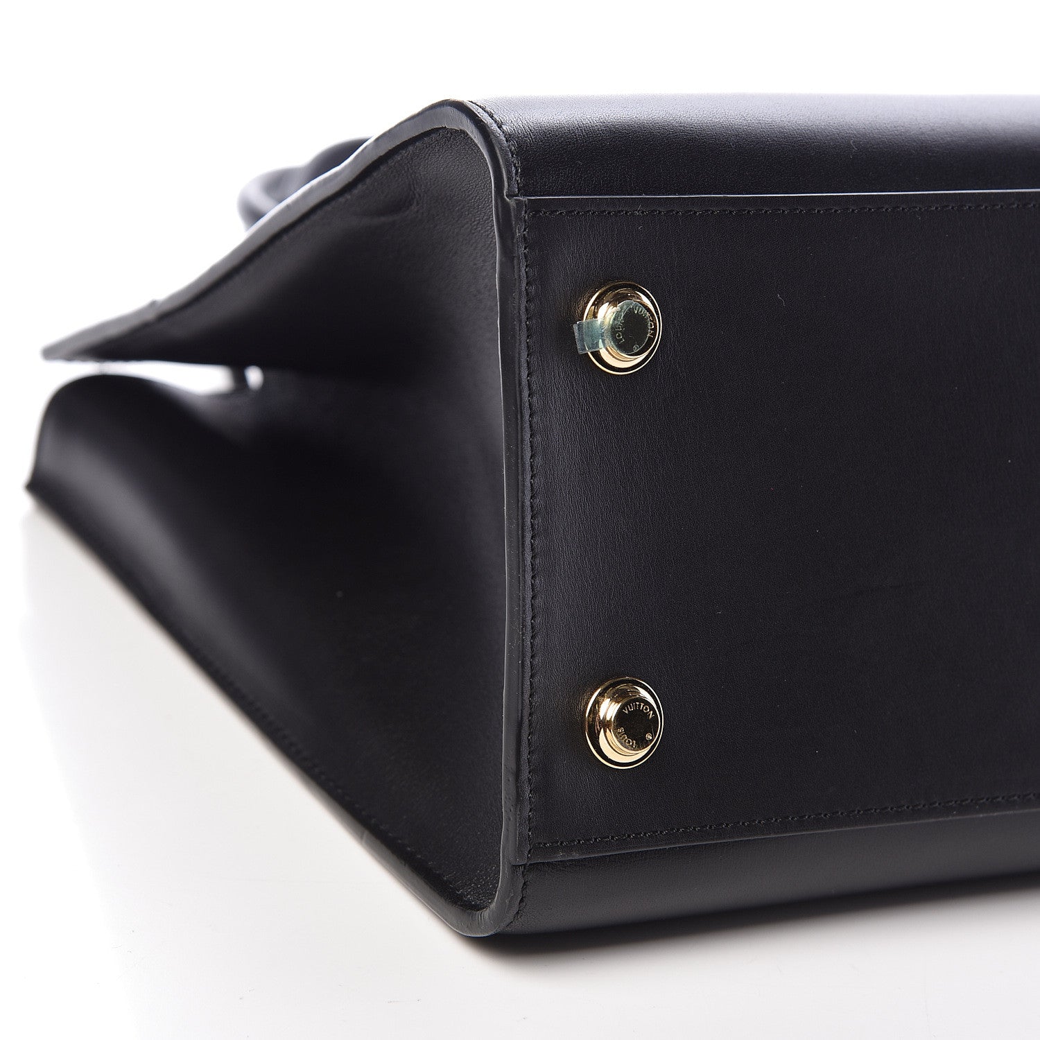 Louis Vuitton Calfskin City Steamer MM Black 10 of 12