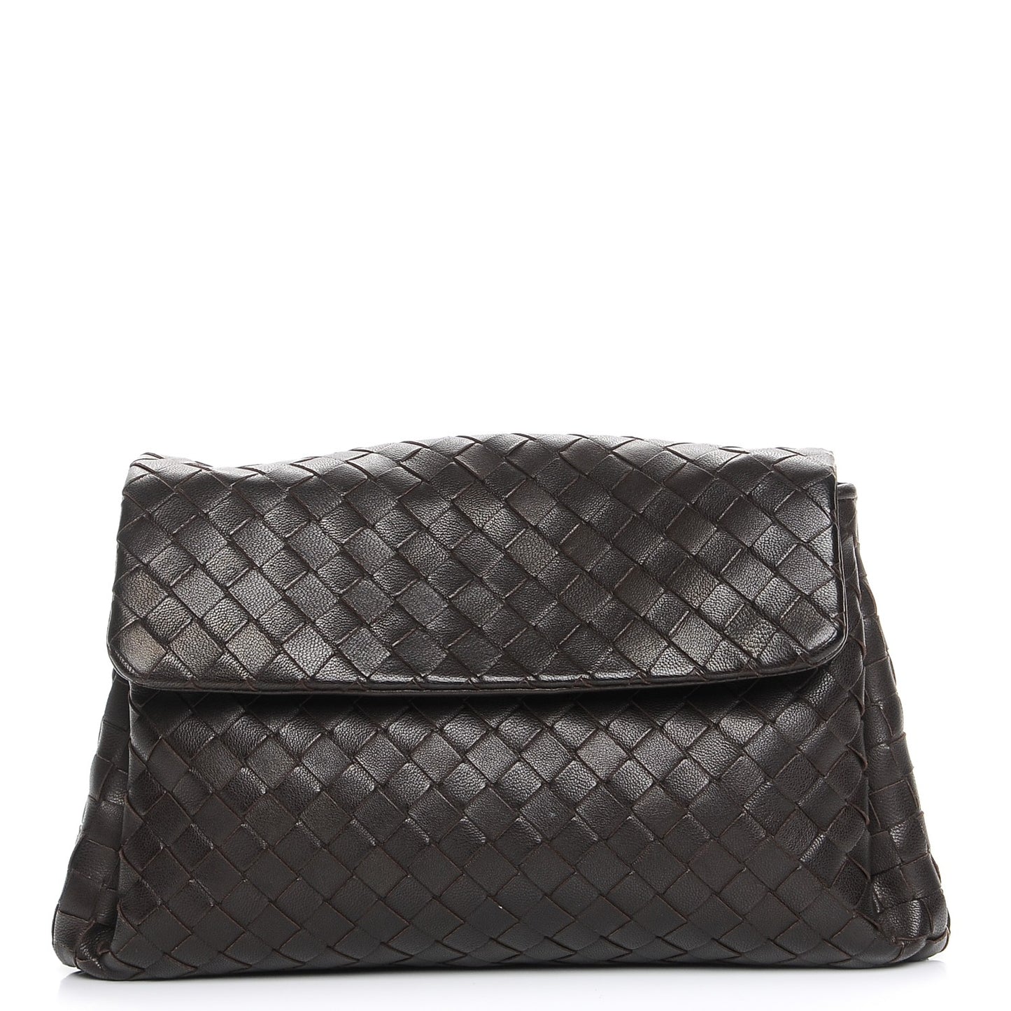 Nappa Intrecciato Cosmetic Case Ebano