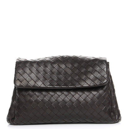 Bottega Veneta Nappa Intrecciato Cosmetic Case Ebano 1 of 8