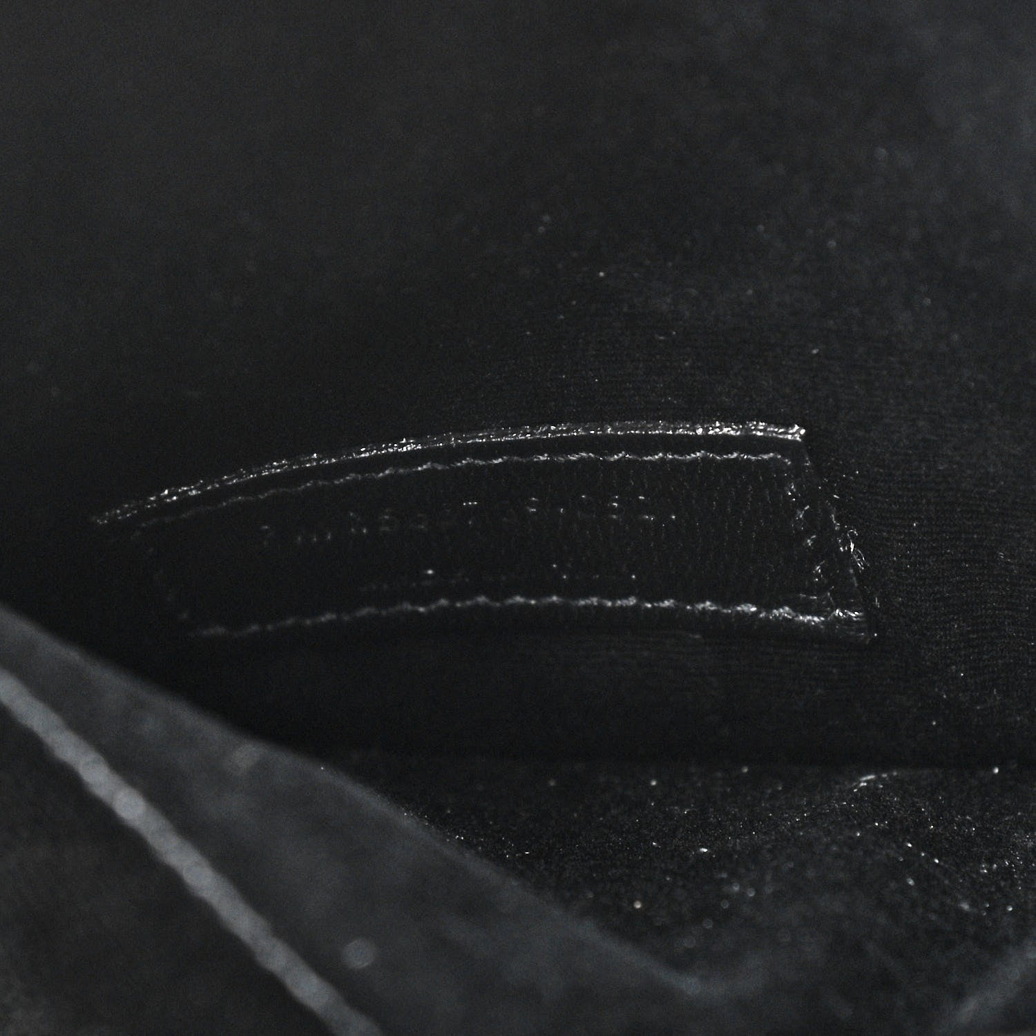 Saint Laurent Grain De Poudre Uptown Pouch Black 7 of 7