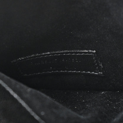 Saint Laurent Grain De Poudre Uptown Pouch Black 7 of 7