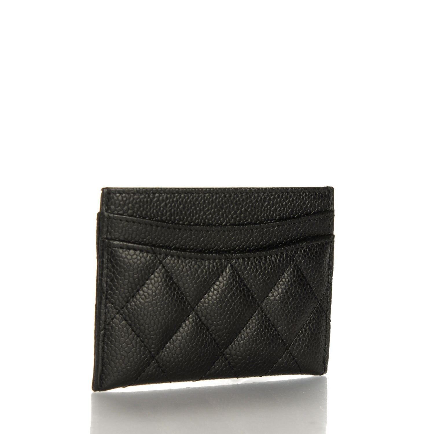 Chanel Caviar Quilted Card Holder Black 3 of 8