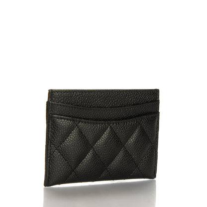 Chanel Caviar Quilted Card Holder Black 3 of 8