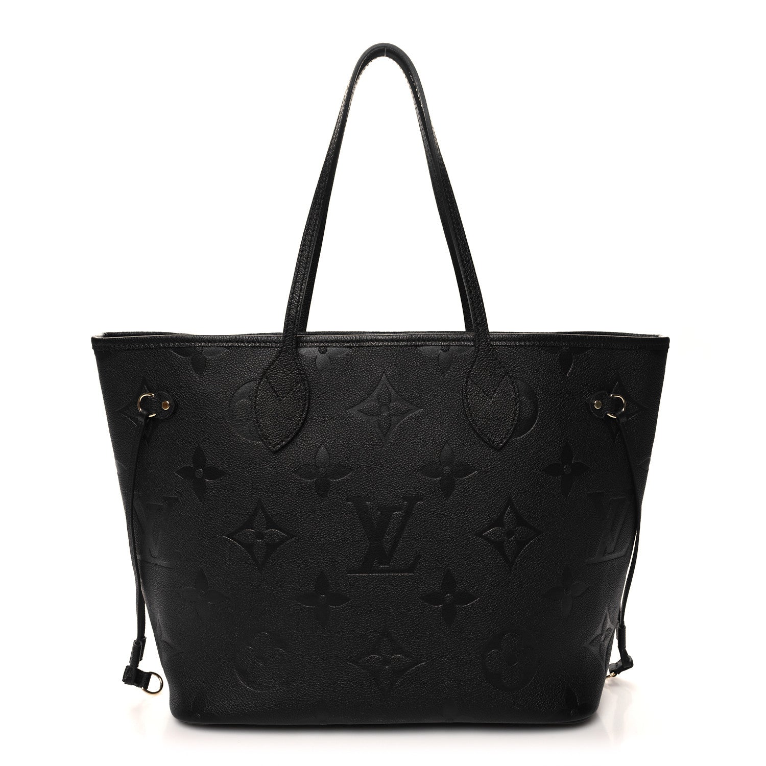 Louis Vuitton Empreinte Monogram Giant Neverfull MM Black 1 of 9