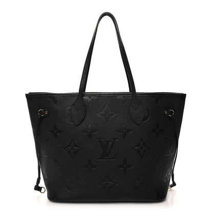 Louis Vuitton Empreinte Monogram Giant Neverfull MM Black 1 of 9