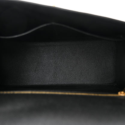 Hermes Epsom Kelly Sellier 28 Black 5 of 11