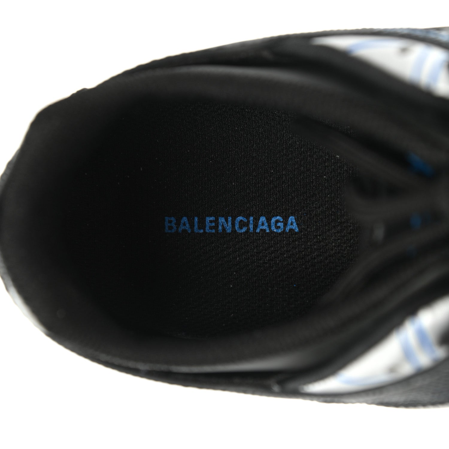 Balenciaga Mesh Rubber Mens Drive Sneakers 41 Blue Black 7 of 8