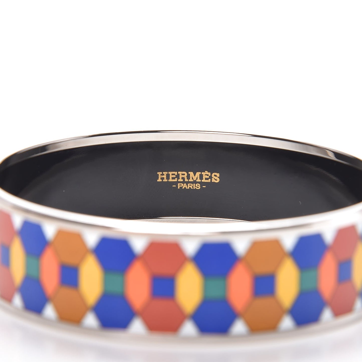 Enamel Printed Wide Bracelet 70
