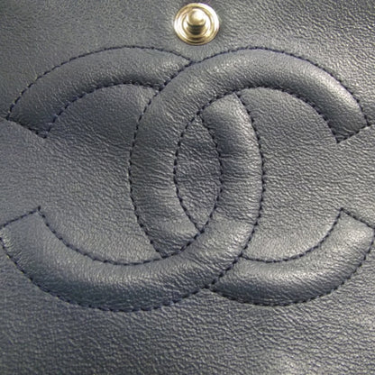 Chanel Lambskin Medium Double Flap Blue 10 of 13