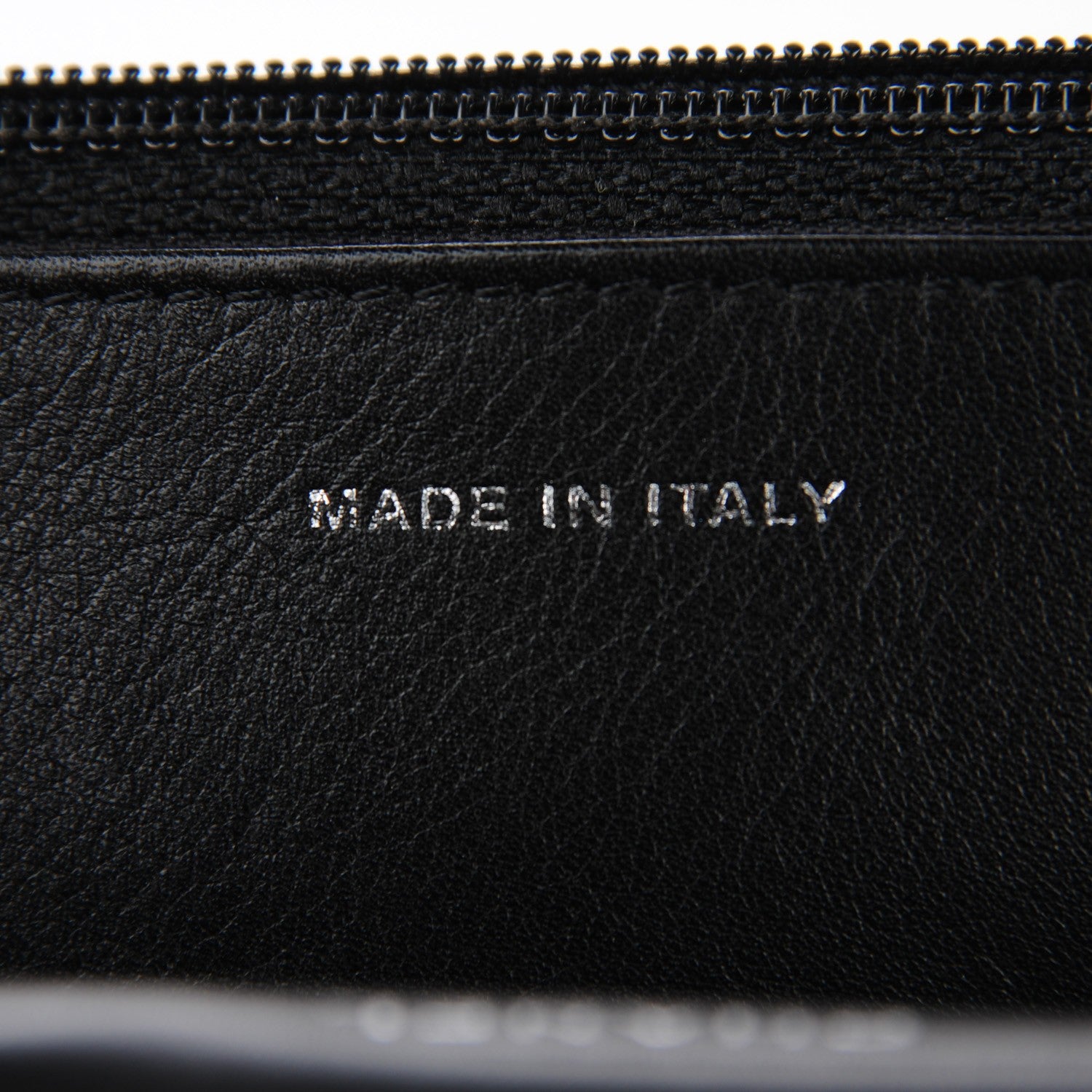 Chanel Lambskin Embossed LAX Wallet on Chain WOC Black 6 of 7