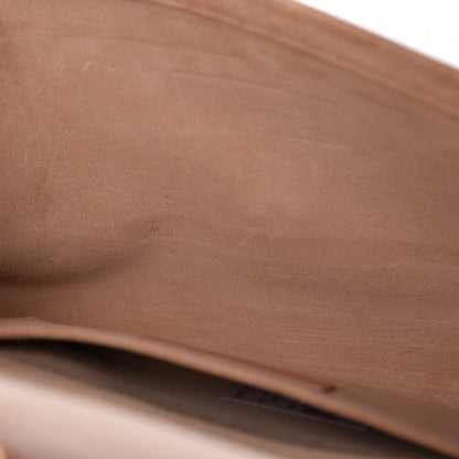 Saint Laurent Calfskin Classic Y Ligne Clutch Blush 9 of 12