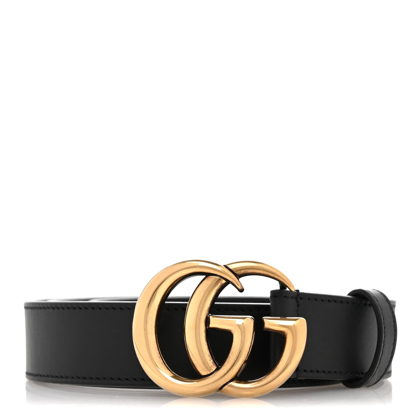 Calfskin Double G 30mm Belt 85 34 Black