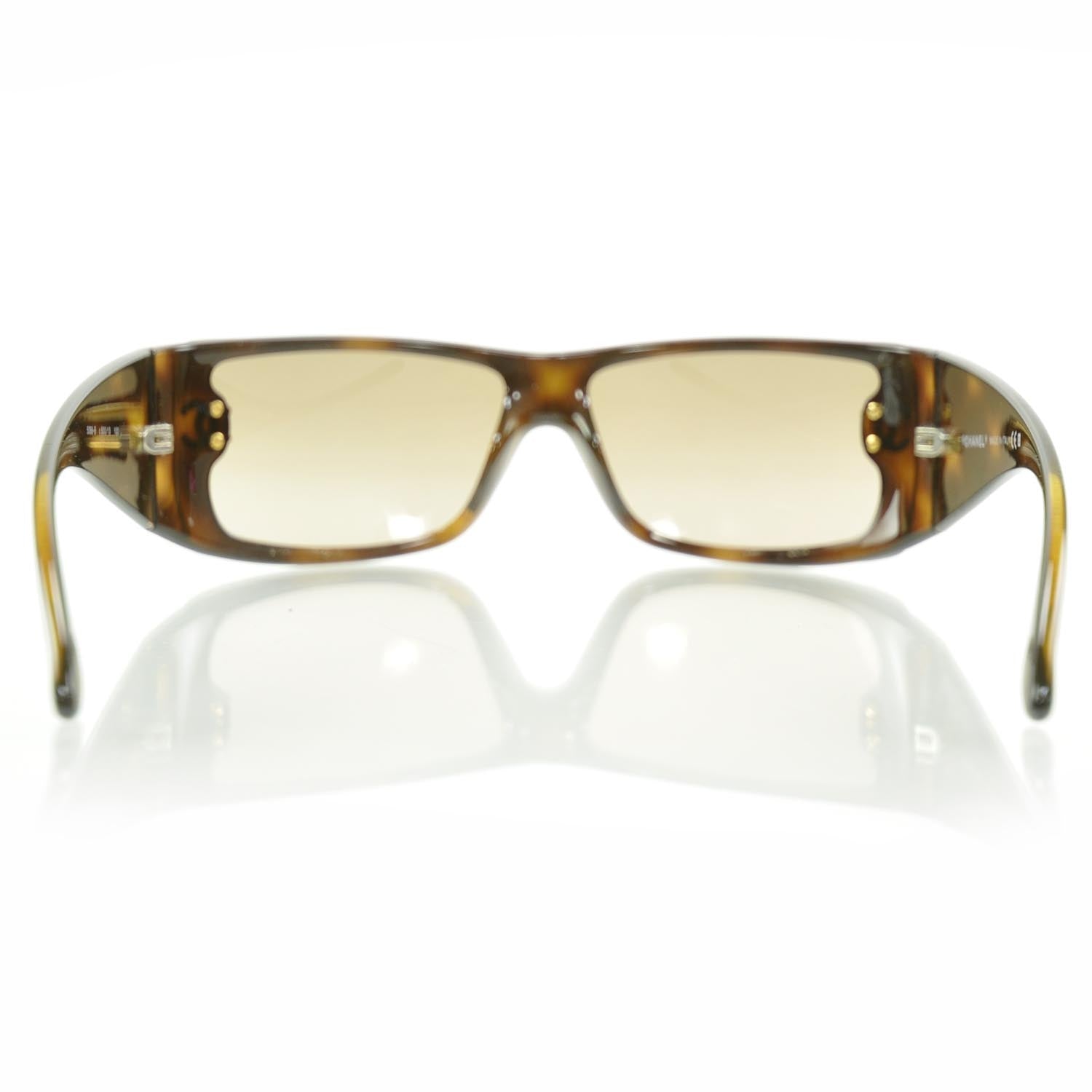 Chanel Tortoise Shell CC Sunglasses 5088 B 4 of 7