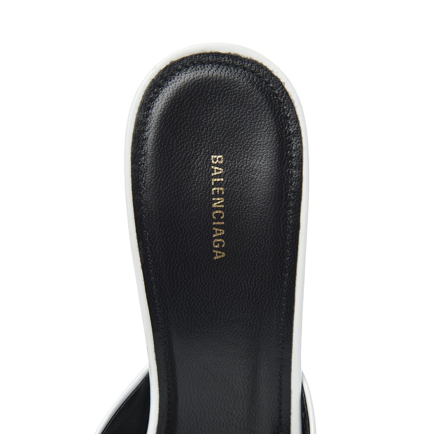 Patinated Calfskin Mule Pumps 39 Optic White