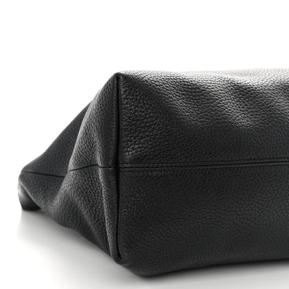 Burberry London Grainy Calfskin Medium Baynard Tote Black 8 of 9