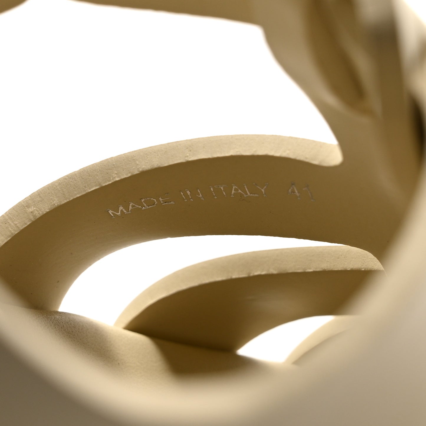 Foam Rubber Metal Triangle Logo Monolith 55mm Cage Sandals 41 Quarzo