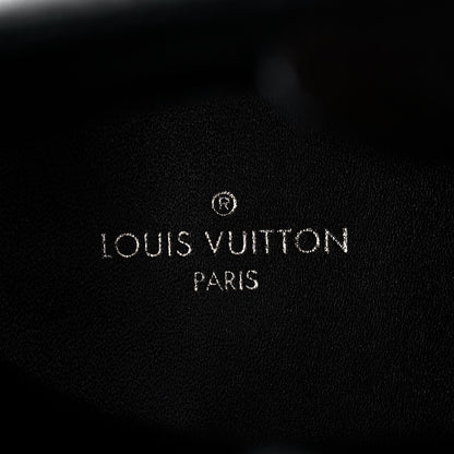 Louis Vuitton Calfskin Monogram Metropolis Flat Ranger Boots 41 Black 7 of 8