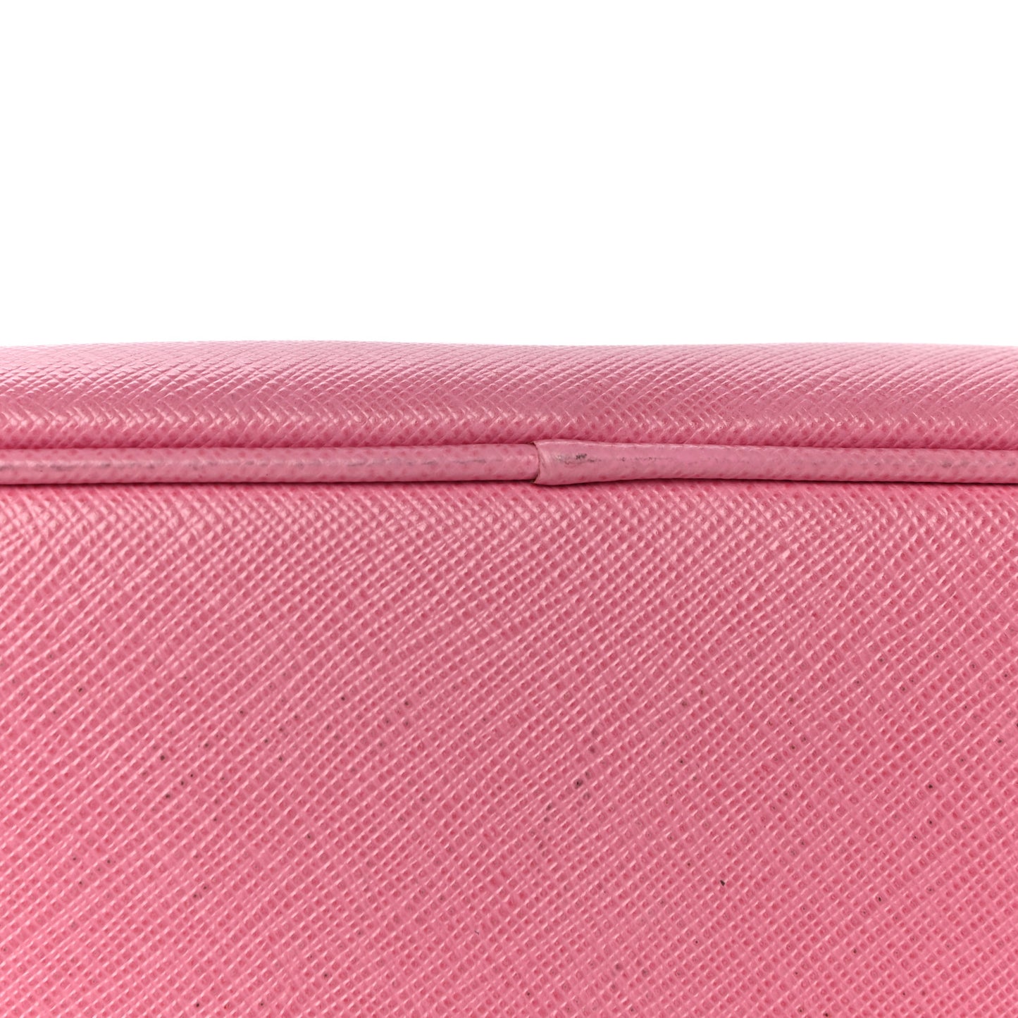 Saffiano Lux Mini Galleria Double Zip Tote Begonia