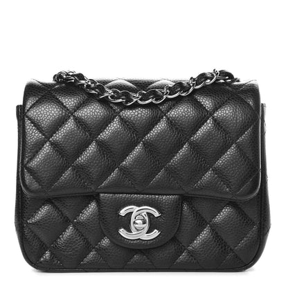 Chanel Caviar Quilted Mini Square Flap Black 1 of 10