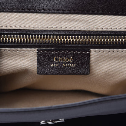 Chloe Suede Calfskin Small Faye Backpack Carbon Brown 6 of 12