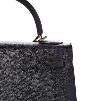 Hermes Epsom Kelly Sellier 32 Black 30 of 35
