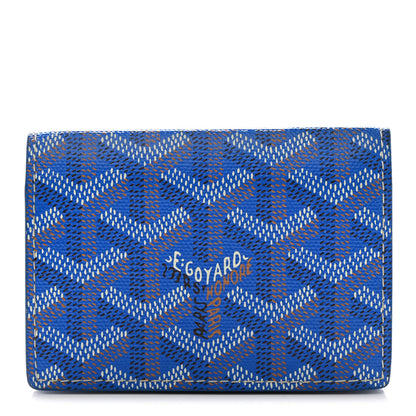 Goyard Goyardine Business Card Holder Sky Blue 1 of 8
