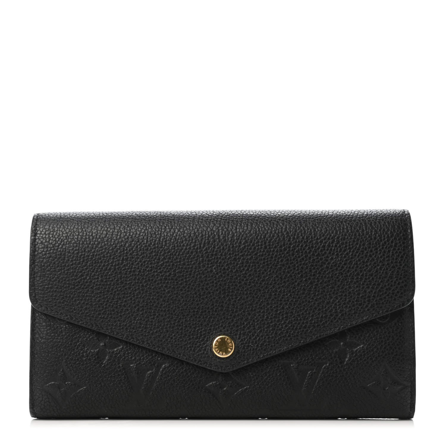 Louis Vuitton Empreinte Sarah Wallet NM Black 1 of 4