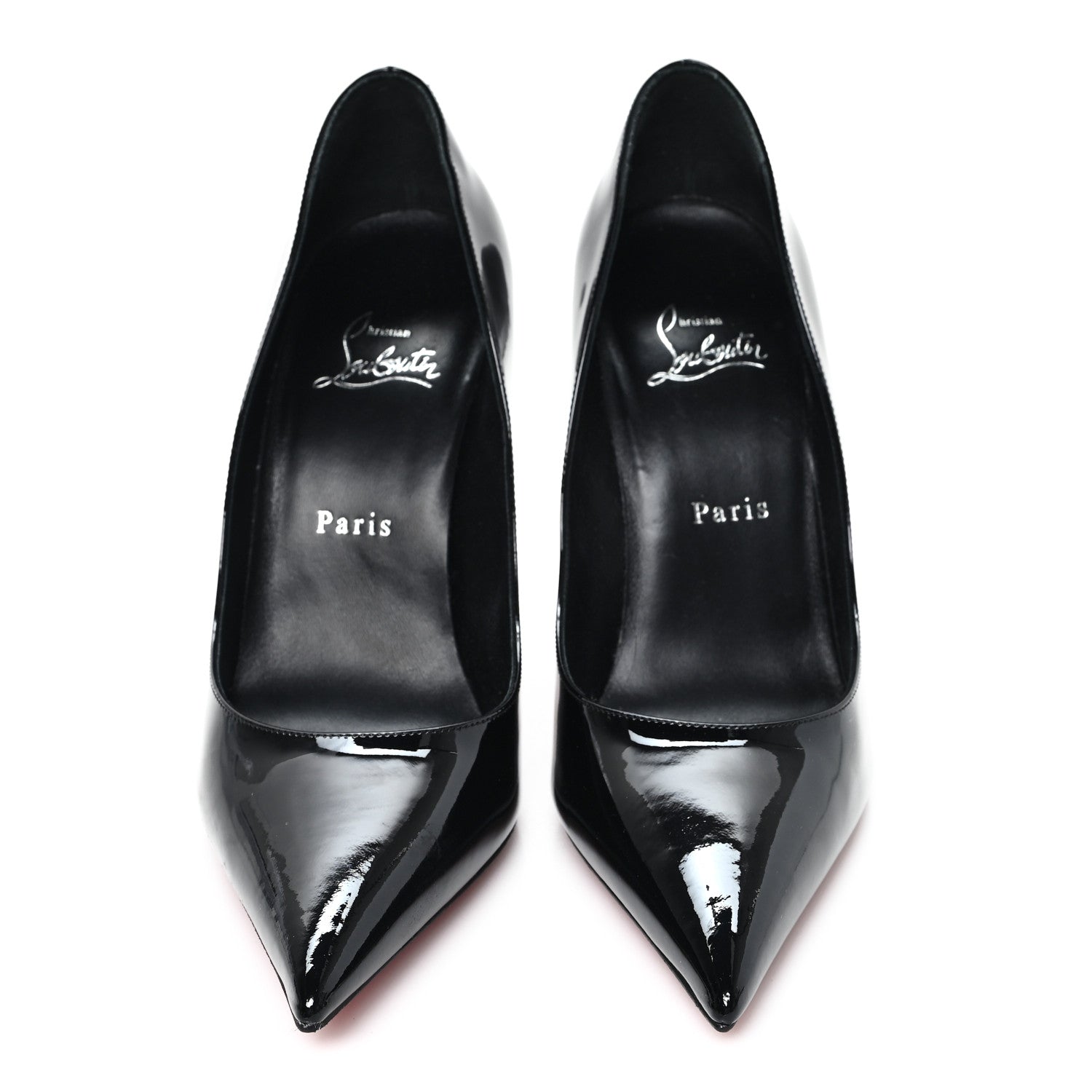 Christian Louboutin Patent Miss Z 100 Pumps 39 Black 3 of 9
