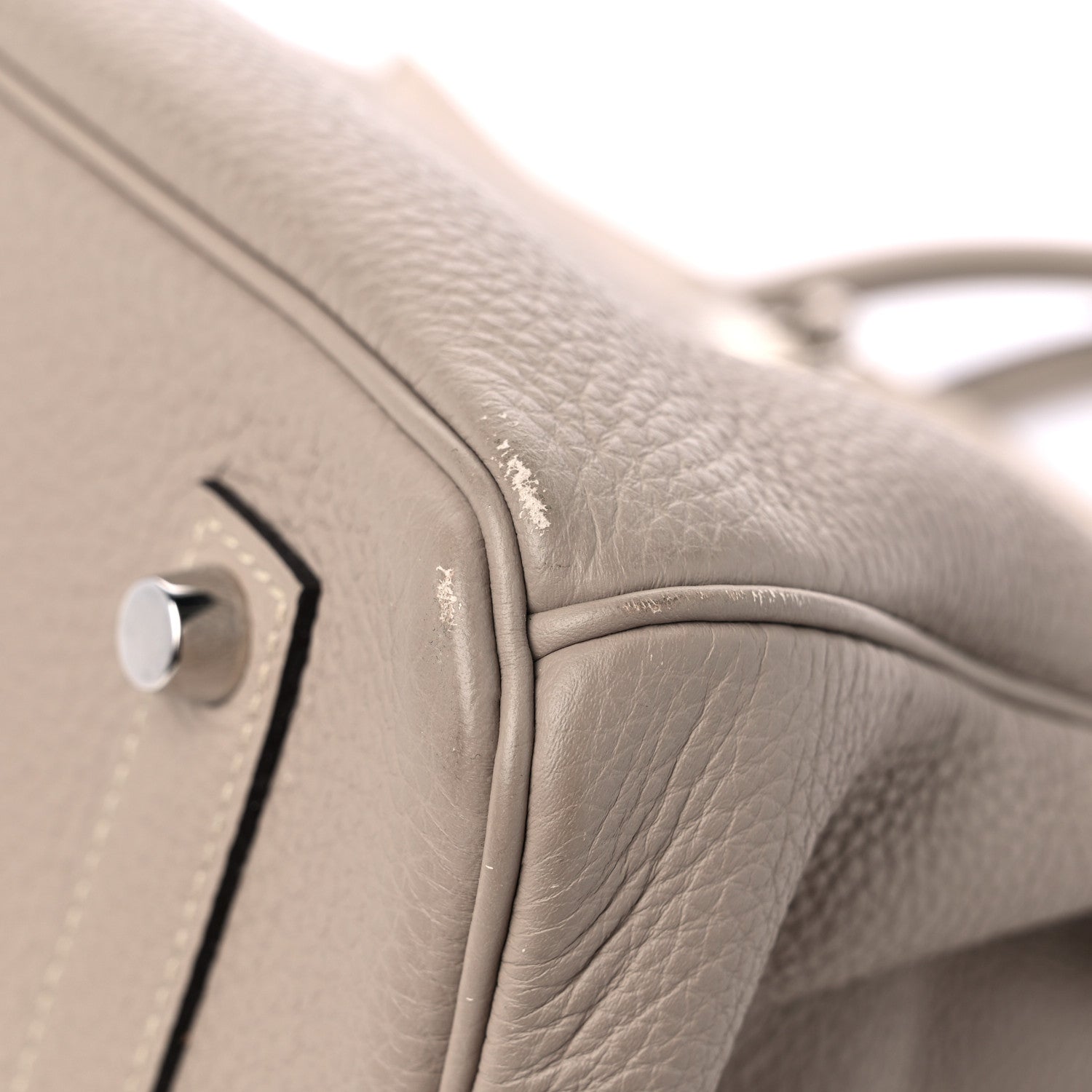 Hermes Togo Birkin 35 Gris Tourterelle 9 of 17