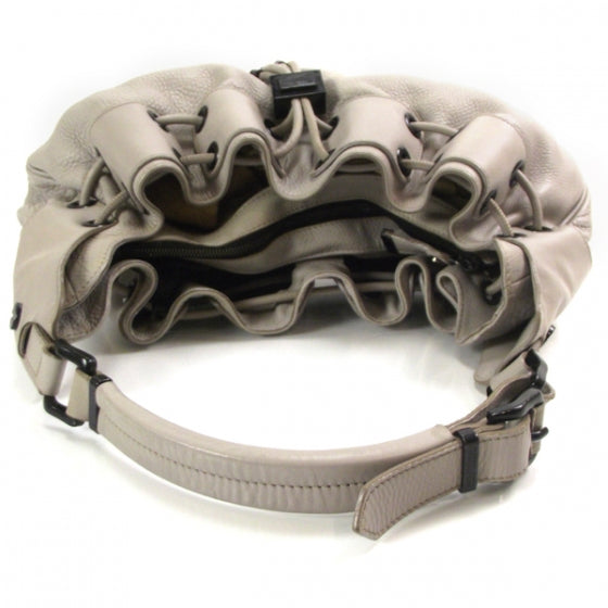 Prorsum Leather Warrior Hobo Ivory