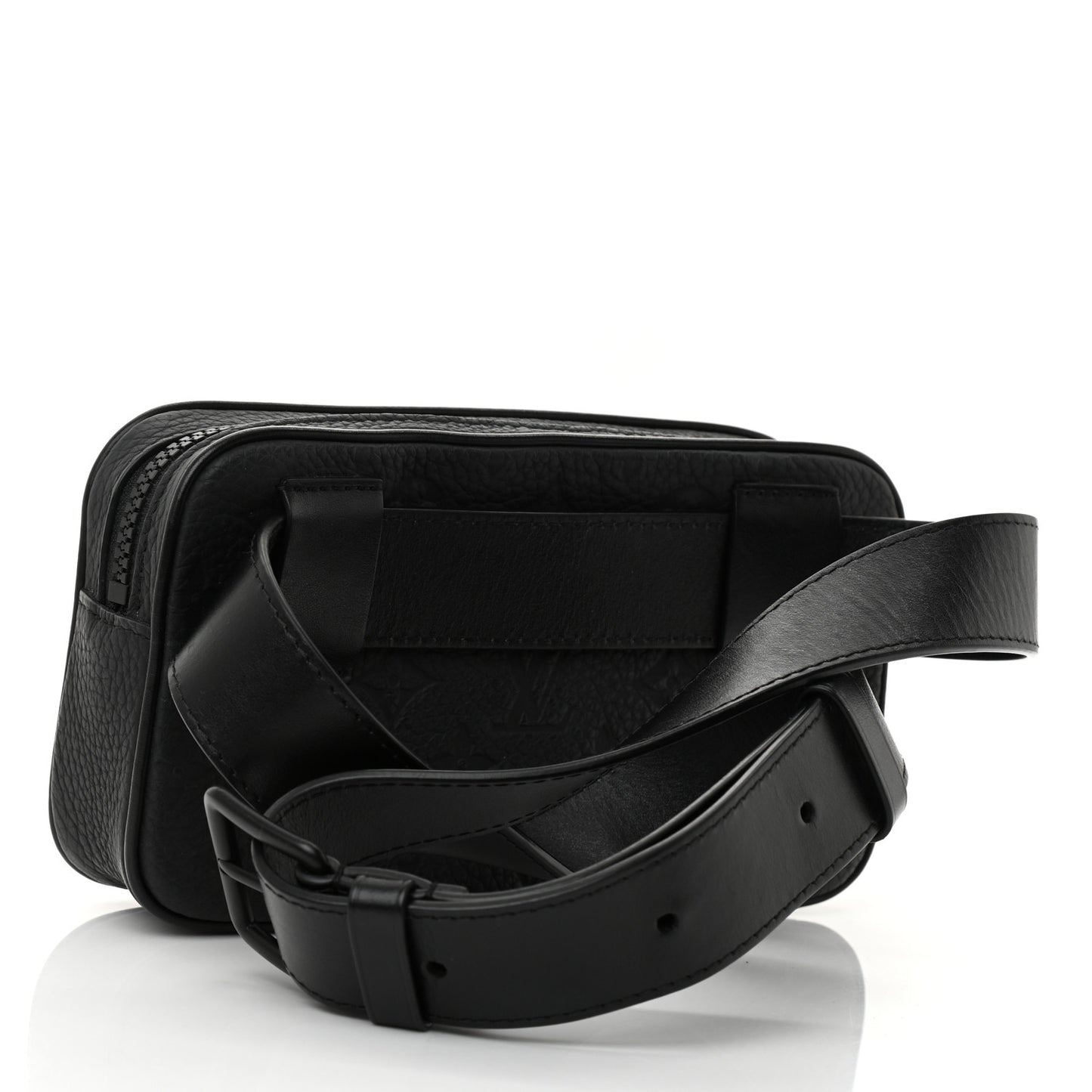 Taurillon Monogram Uniformes Solar Ray Soft Pochette Volga Belt Bag Black