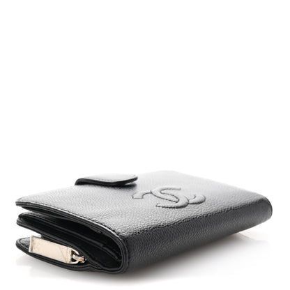Chanel Caviar Timeless CC French Wallet Black 4 of 8
