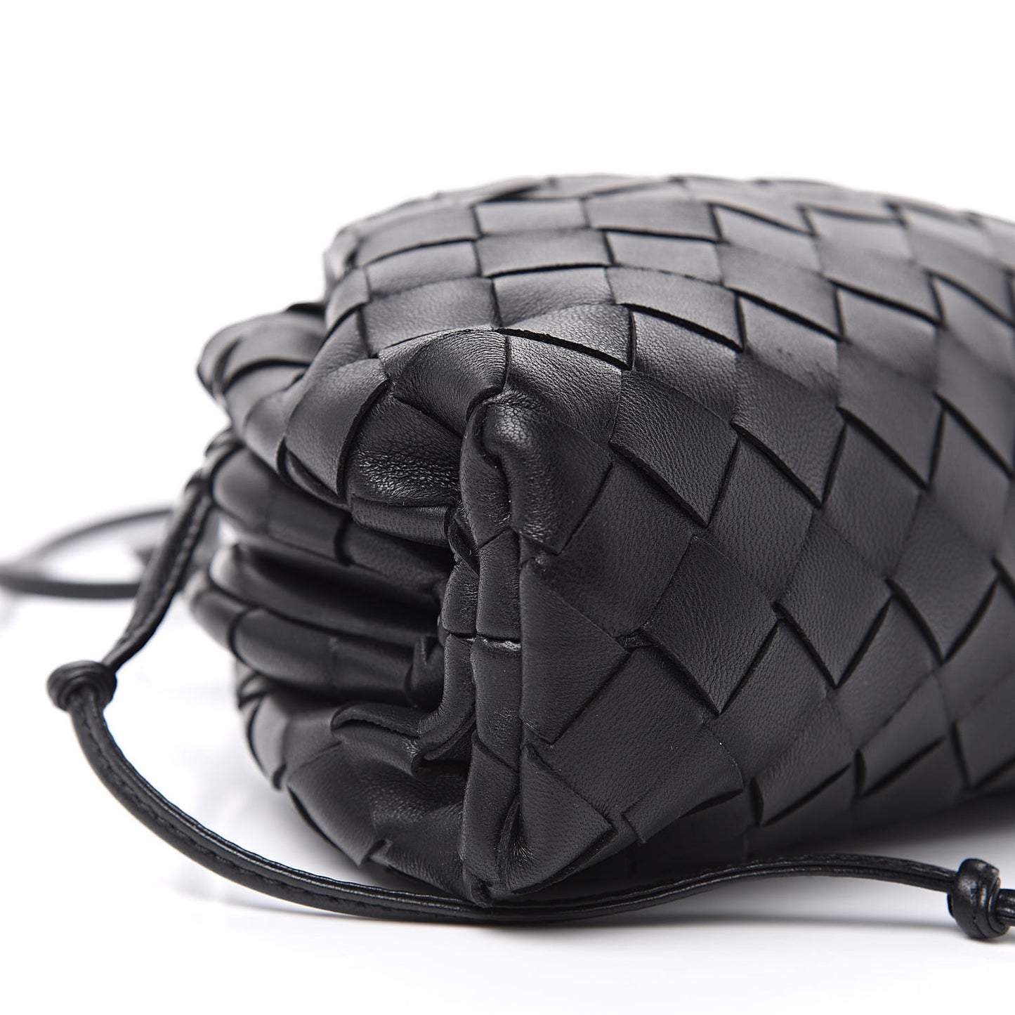 Nappa Intrecciato The Mini Pouch Black