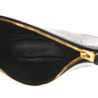 Prada Soft Calfskin Arque Shoulder Bag Black 5 of 8