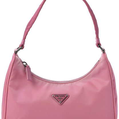 Prada Tessuto Nylon Sport Shoulder Bag Begonia 9 of 9