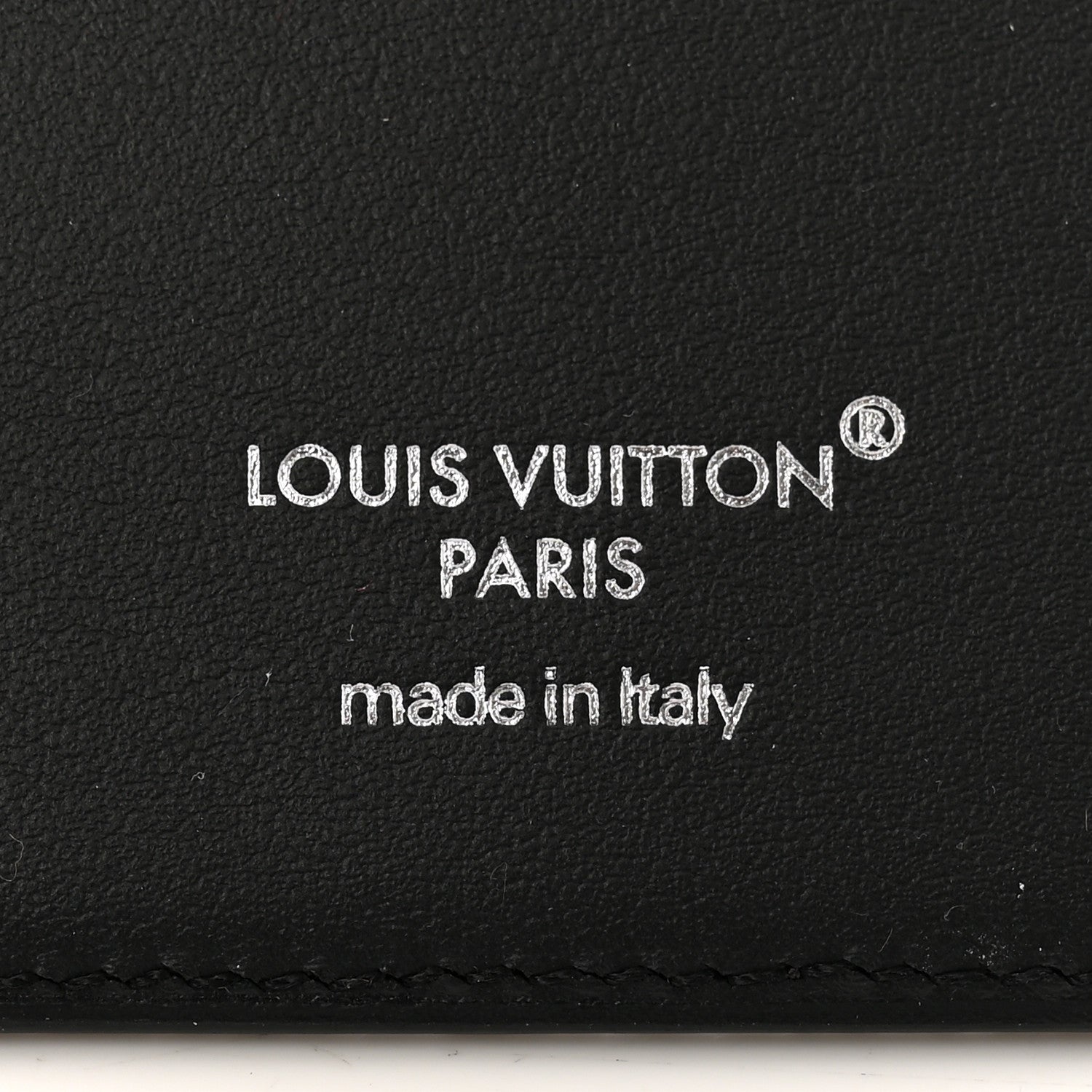 Louis Vuitton Monogram Macassar Porte-Cartes Magnet Noir 6 of 9