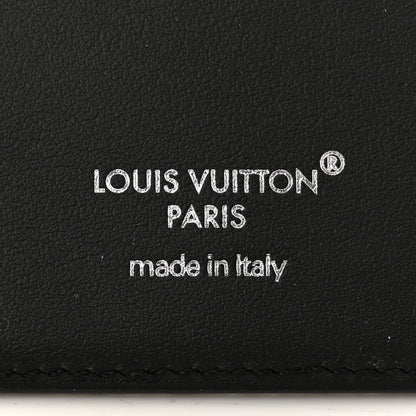 Louis Vuitton Monogram Macassar Porte-Cartes Magnet Noir 6 of 9