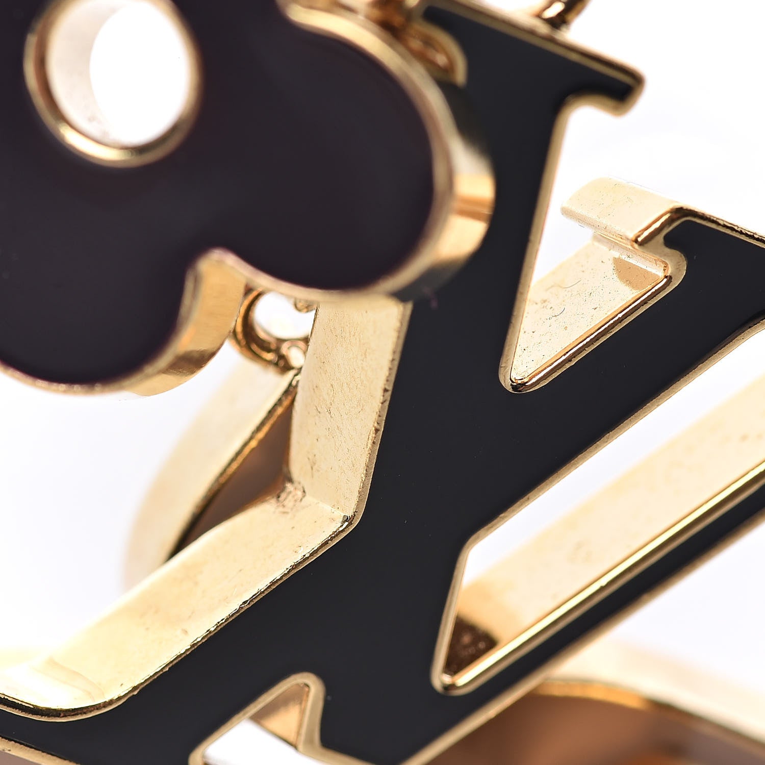 Louis Vuitton Fleur De Monogram Bag Charm Dore 3 of 4