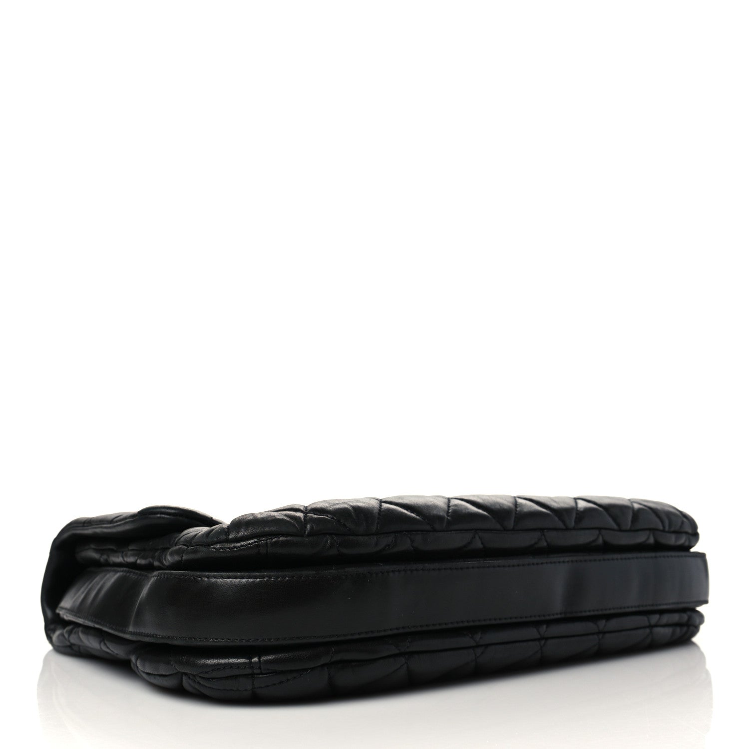 Chanel Lambskin Quilted Chanel 3 Maxi Flap Bag Black 3 of 6