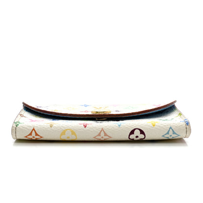Louis Vuitton Monogram Multicolor Business Card Holder White Raisin 10 of 10