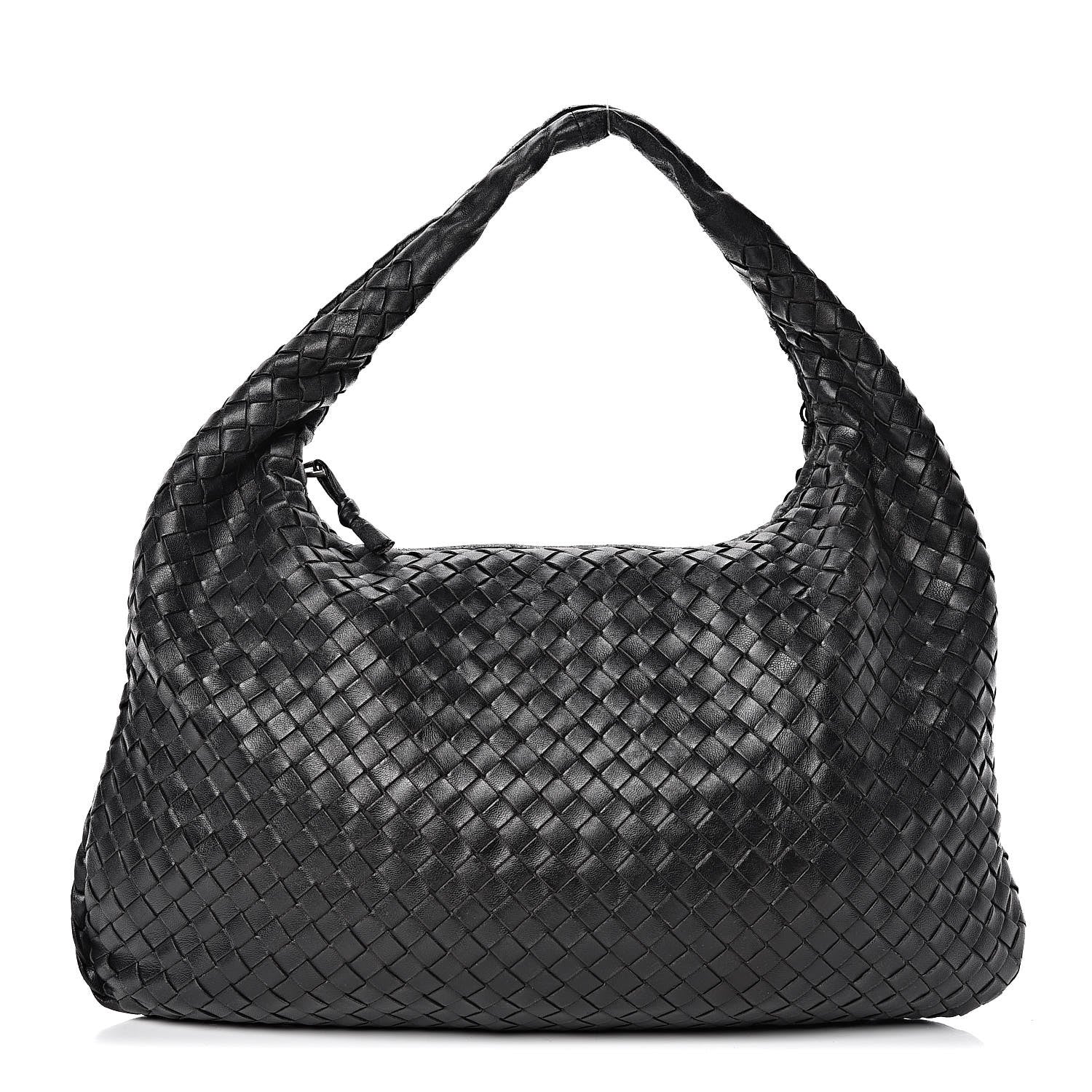 Bottega Veneta Nappa Intrecciato Medium Veneta Hobo Black 1 of 13