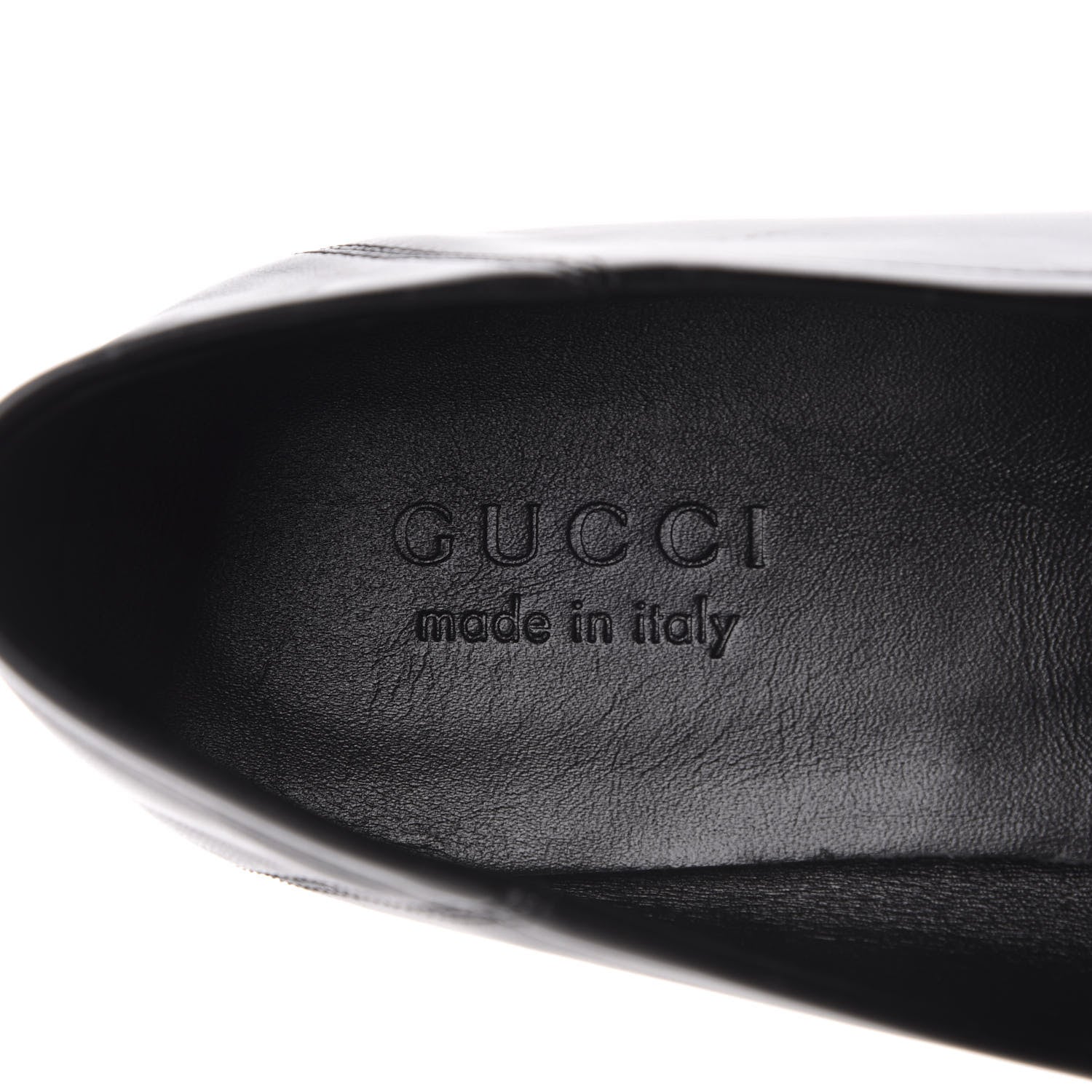 Gucci Goatskin Tiger Embroidered Mens Horsebit Loafers 9 Black 8 of 11