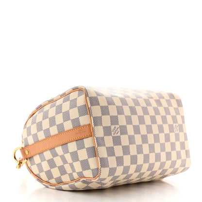 Louis Vuitton Damier Azur Speedy Bandouliere 25 4 of 12