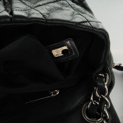Chanel Iridescent Calfskin Large Chic Quilt Flap Black 8 of 8