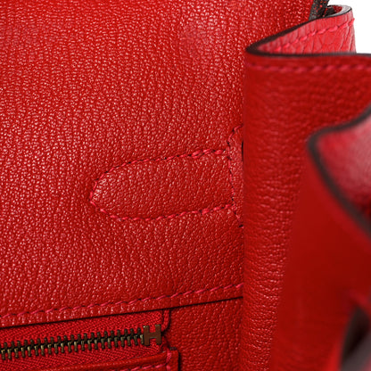 Hermes Togo Birkin 35 Rouge Casaque 21 of 41