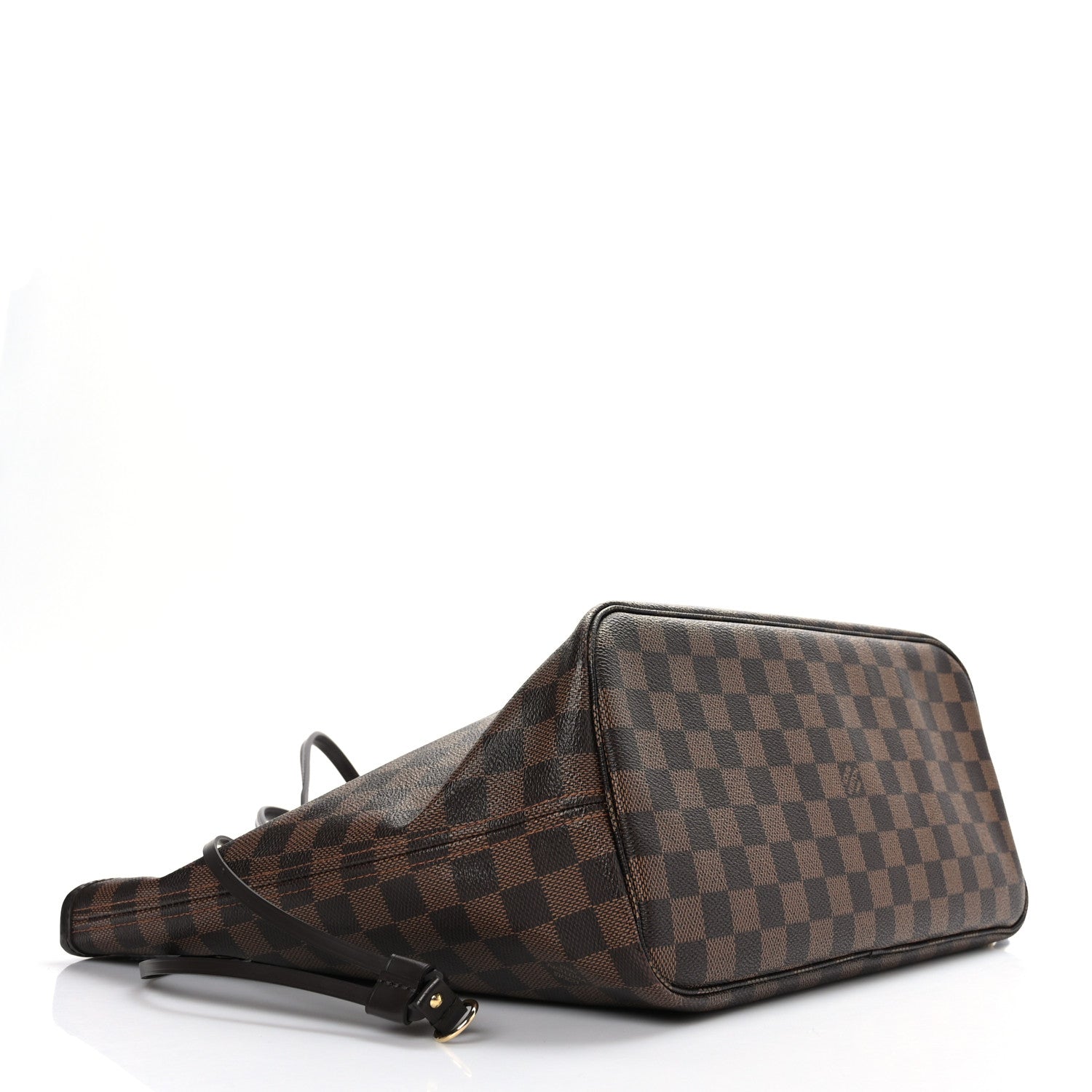 Louis Vuitton Damier Ebene Neo Neverfull MM Rose Ballerine 4 of 9