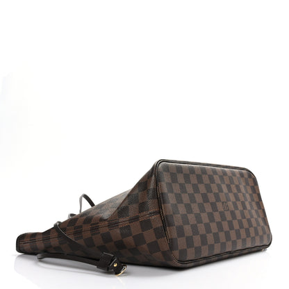 Louis Vuitton Damier Ebene Neo Neverfull MM Rose Ballerine 4 of 9
