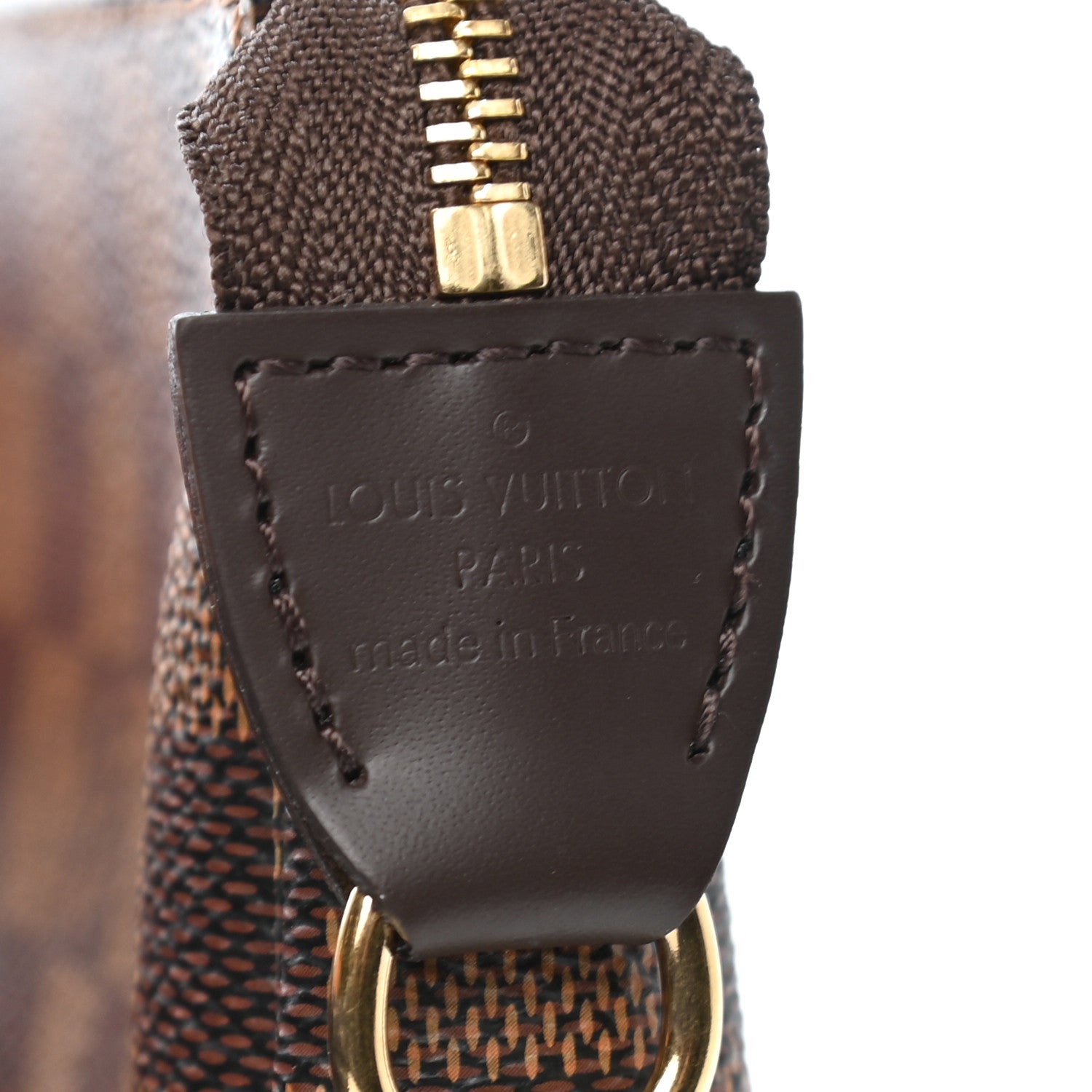Louis Vuitton Damier Ebene Mini Pochette Accessories 7 of 8