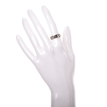 Cartier 18K White Gold 5.5mm LOVE Ring 53 6.25 2 of 5