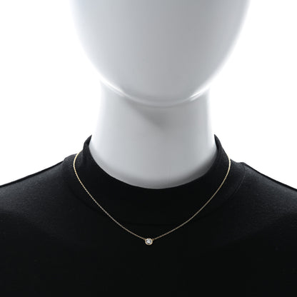 Tiffany 18K Yellow Gold Diamond .44ct Elsa Peretti Diamonds by the Yard Pendant Necklace 3 of 4